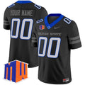 Custom Boise State Broncos Jersey 2025 Vapor Limited Stitched Black