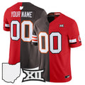 Custom Browns Bearcats College Football Jersey  Split Vapor Limited Stitched