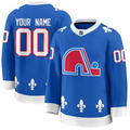 Custom Colorado Avalanche Jersey Honour Quebec Nordiques Throwback Stitched