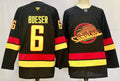 Custom Men Brock Boeser Canucks Black Jersey All Stitched