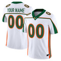 Custom Miami Hurricanes Jersey Throwback Name Number 2025 Vapor Limited Stitched