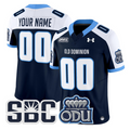 Custom Old Dominion Monarchs Jersey Name, Number 2025 Vapor Stitched Navy Alter