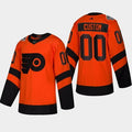 Custom Philadelphia Flyers Coors Light 2019 Stadium Series Orange  Jersey Stitched