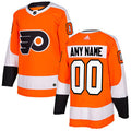 Custom Philadelphia Flyers Orange Home Stitched Adidas NHL Jersey