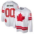 Custom Team Canada Hockey Jersey 2026 Stitched Name Number Personalized White