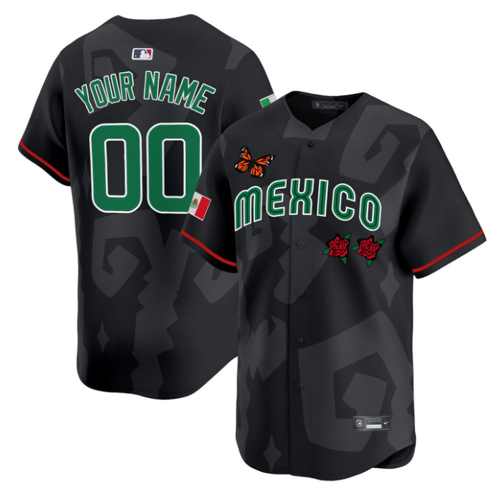 Custom 2025 Mexican Heritage x Sentrock Jersey Vapor Premier Limited Stitched