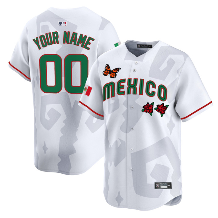 Custom 2025 Mexican Heritage x Sentrock Jersey Vapor Premier Limited Stitched