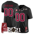 Custom Alabama Crimson Tide Jersey 2021 CFP Championship Alabama Map