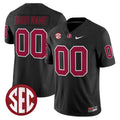 Custom Alabama Crimson Tide Jersey Name, Number Vapor Limited Stitched