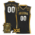 Custom Arizona Wildcats Jersey 2026 Final Four Patch All Stitched