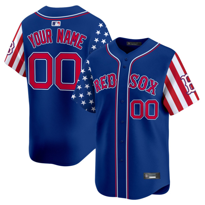Custom Boston Red Sox Jersey 2025 Memorial Day Vapor Premier Limited Stitched