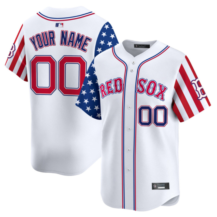 Custom Boston Red Sox Jersey 2025 Memorial Day Vapor Premier Limited Stitched