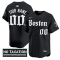 Custom Boston Red Sox Jersey Retro Newspaper Edition Vapor Limited Stitched