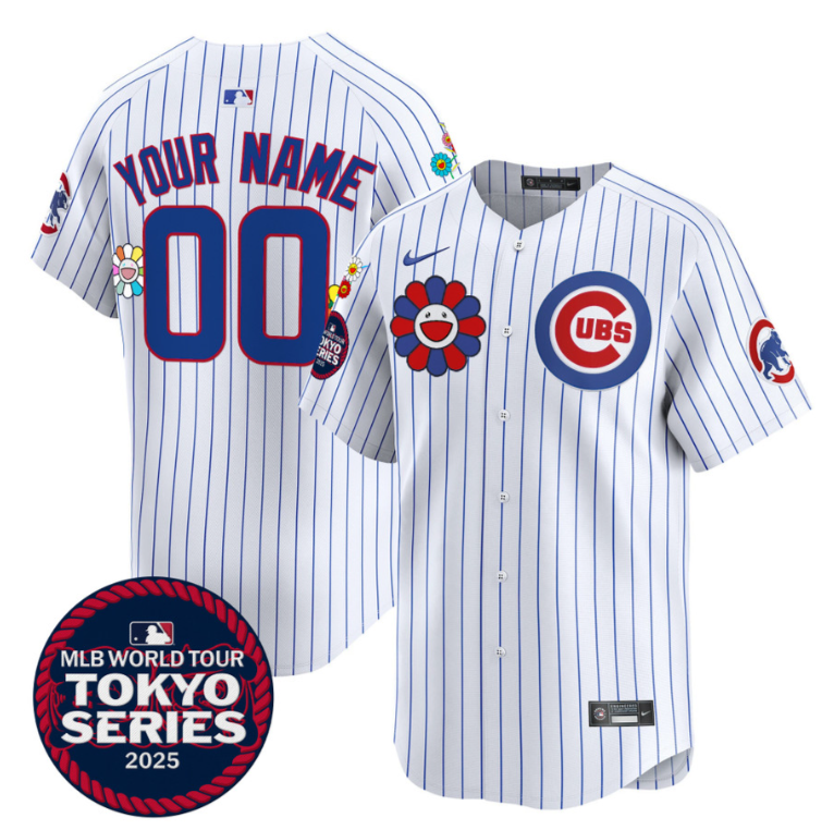 Custom Chicago Cubs Jersey Tokyo Series 2025 Baseball Stitched