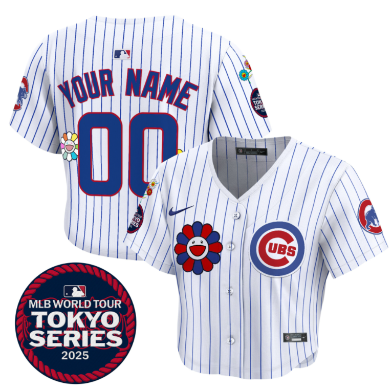 Custom Chicago Cubs Jersey Tokyo Series 2025 Baseball Stitched