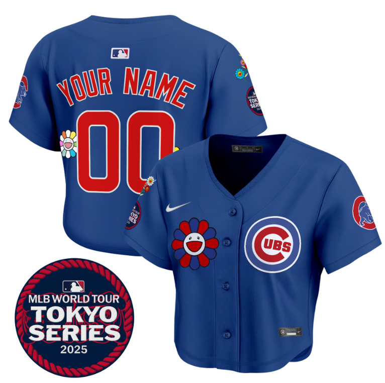 Custom Chicago Cubs Jersey Tokyo Series 2025 Baseball Stitched