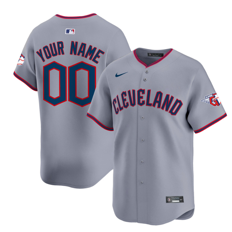 Custom Cleveland Guardians Jersey 2025 Vapor Premier Limited All Stitched