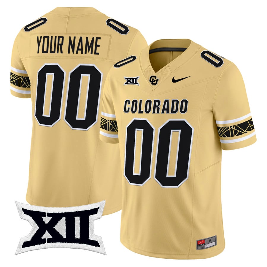 Custom Colorado Buffaloes Jersey 2025 Vapor Limited V2 Stitched