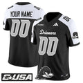 Custom Delaware Blue Hens Jersey Name, Number 2025 Vapor Limited Stitched