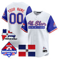 Custom Dominican Republic Jersey Baseball All-Star 2025 Stitched
