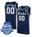 Custom Duke Blue Devils Jersey 2026 ACC Tournament Champions Stitched