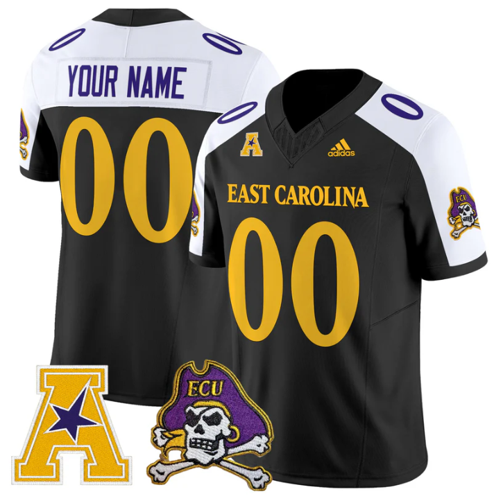Custom East Carolina Pirates Jersey Name, Number 2025 Limited Stitched