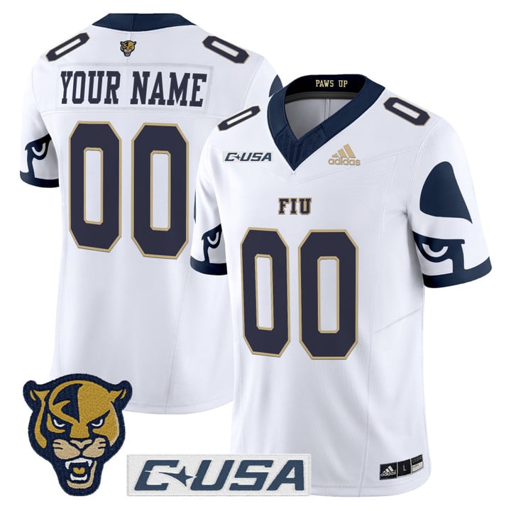 Custom Florida International Panthers Jersey 2025 Limited Stitched