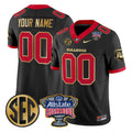 Custom Georgia Bulldogs Jersey Name, Number Sugar Bowl Patch Stitched