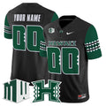 Custom Hawai'i Rainbow Warriors Jersey Name, Number 2025 Vapor Stitched