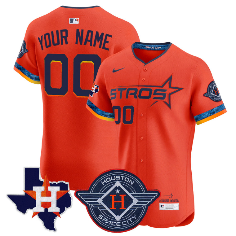 Custom Astros Jersey 2025 City Connect Mexico Vapor Premier Limited All Stitched