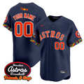 Custom Houston Astros Jersey El Tiempo Cantina Vapor Premier Limited Stitched