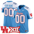 Custom Houston Cougars Jersey 2025 Oilers Inspired Limited Stitched