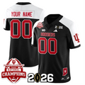 Custom Indiana Hoosiers Jersey 2025 National Champions V2 Stitched