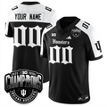Custom Indiana Hoosiers Jersey Gothic Big 10 Champions Limited Stitched