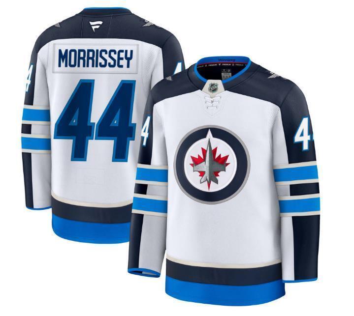 Custom Josh Morrissey Jets Jersey - Alternate   All Stitched