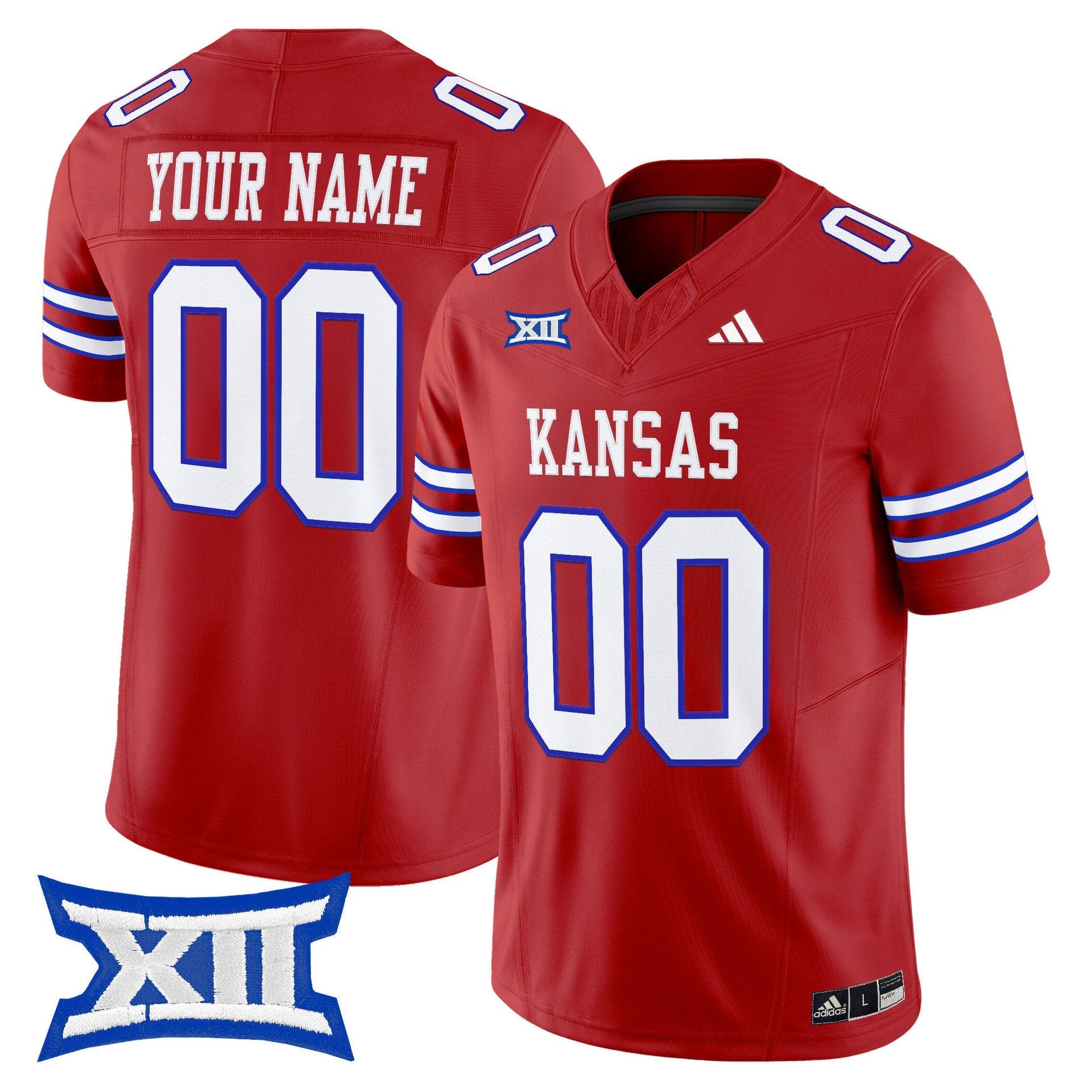 Custom Kansas Jayhawks Jersey Name, Number 2025 Limited Stitched