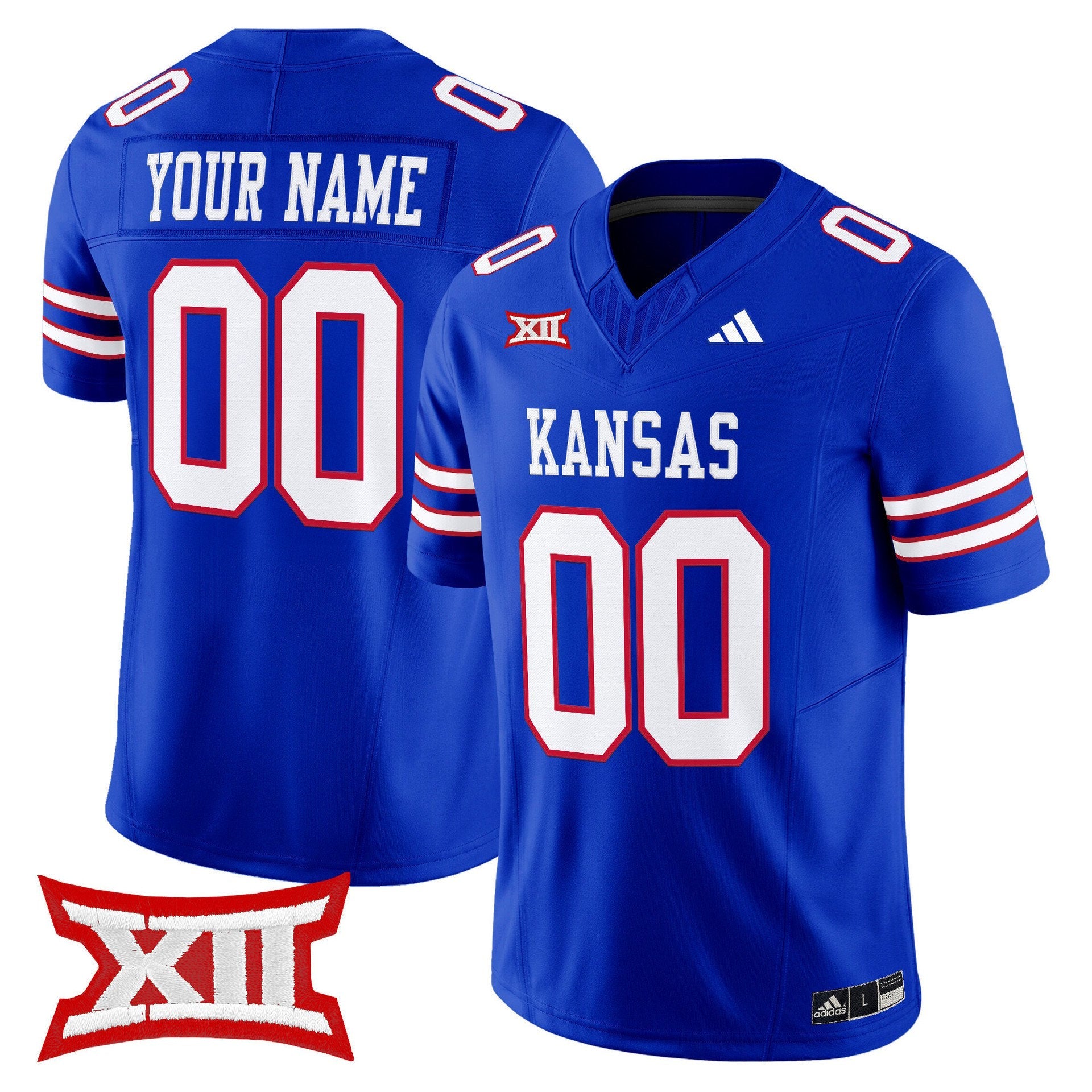 Custom Kansas Jayhawks Jersey Name, Number 2025 Limited Stitched