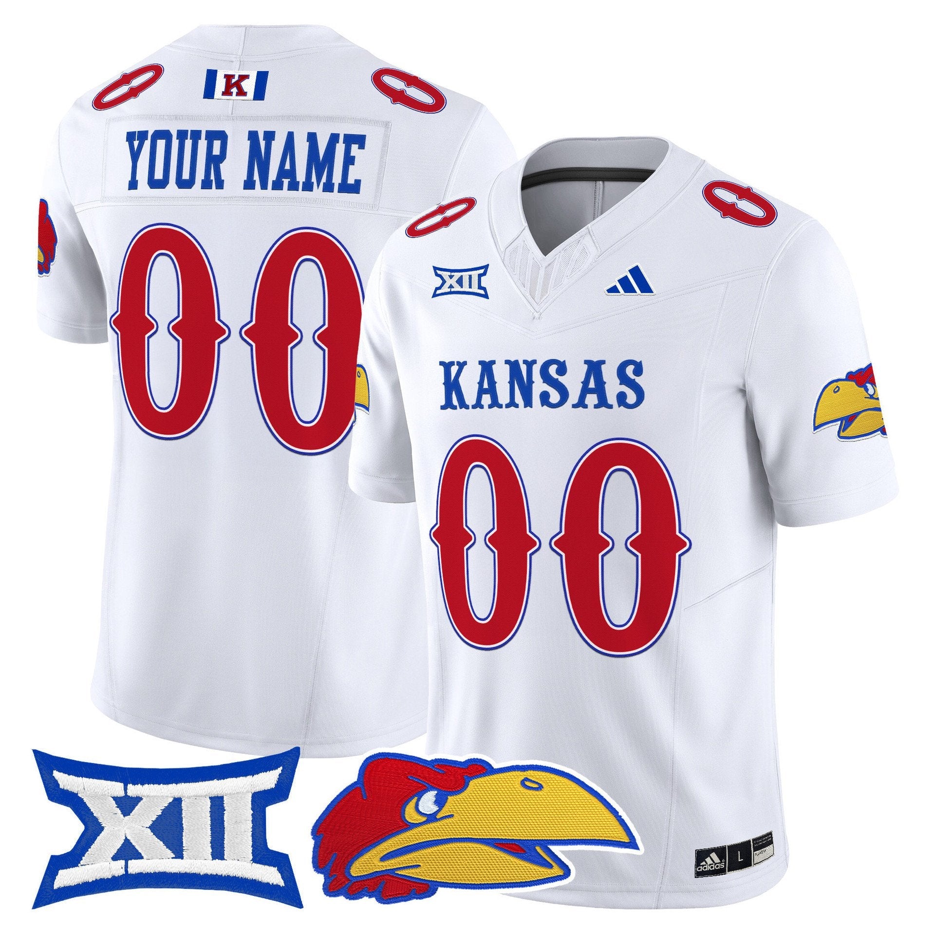 Custom Kansas Jayhawks Jersey Name, Number 2025 Limited Stitched