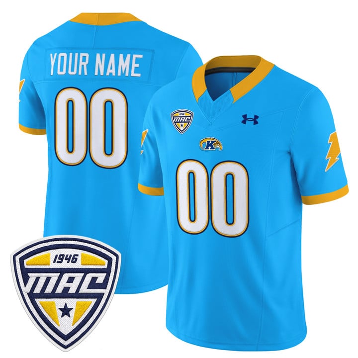 Custom Kent State Golden Flashes Jersey 2025 Limited Stitched