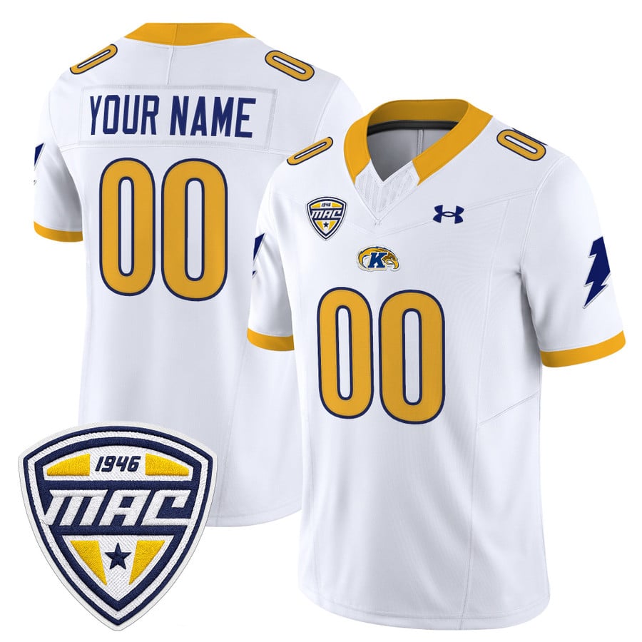 Custom Kent State Golden Flashes Jersey 2025 Limited Stitched