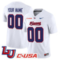 Custom Liberty Flames Jersey Name, Number 2025 Vapor Limited Stitched
