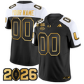 Custom Miami Hurricanes Jersey Name, Number 2026 CFP Final Patch Stitched