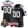 Custom Mississippi State Bulldogs Jersey 2025 Egg Bowl Stitched