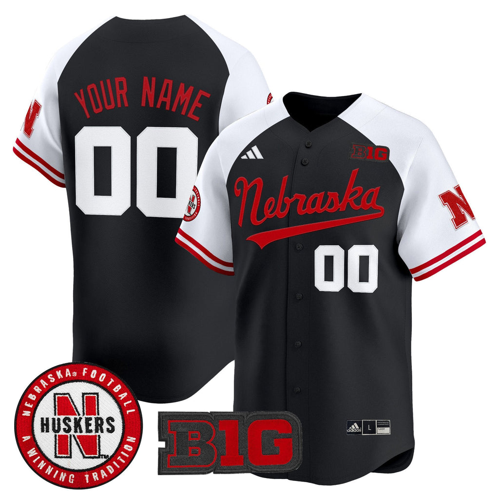 Custom Nebraska Cornhuskers Jersey Name, Number 2025 Vapor Baseball