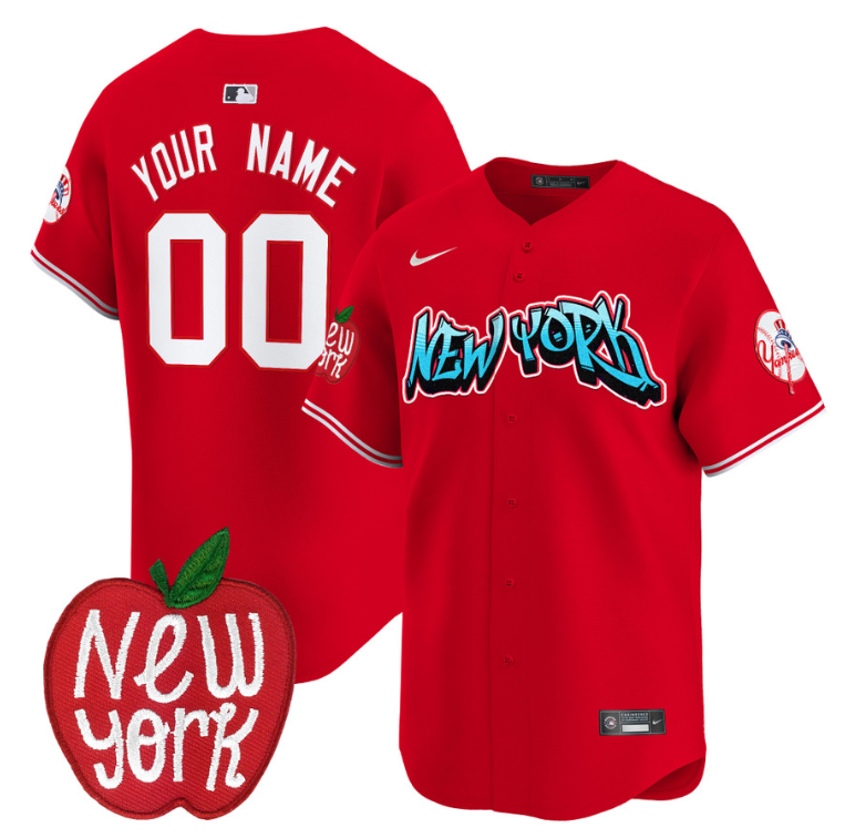 Custom New York Yankees Jersey Apple Patch Vapor Premier Limited All Stitched