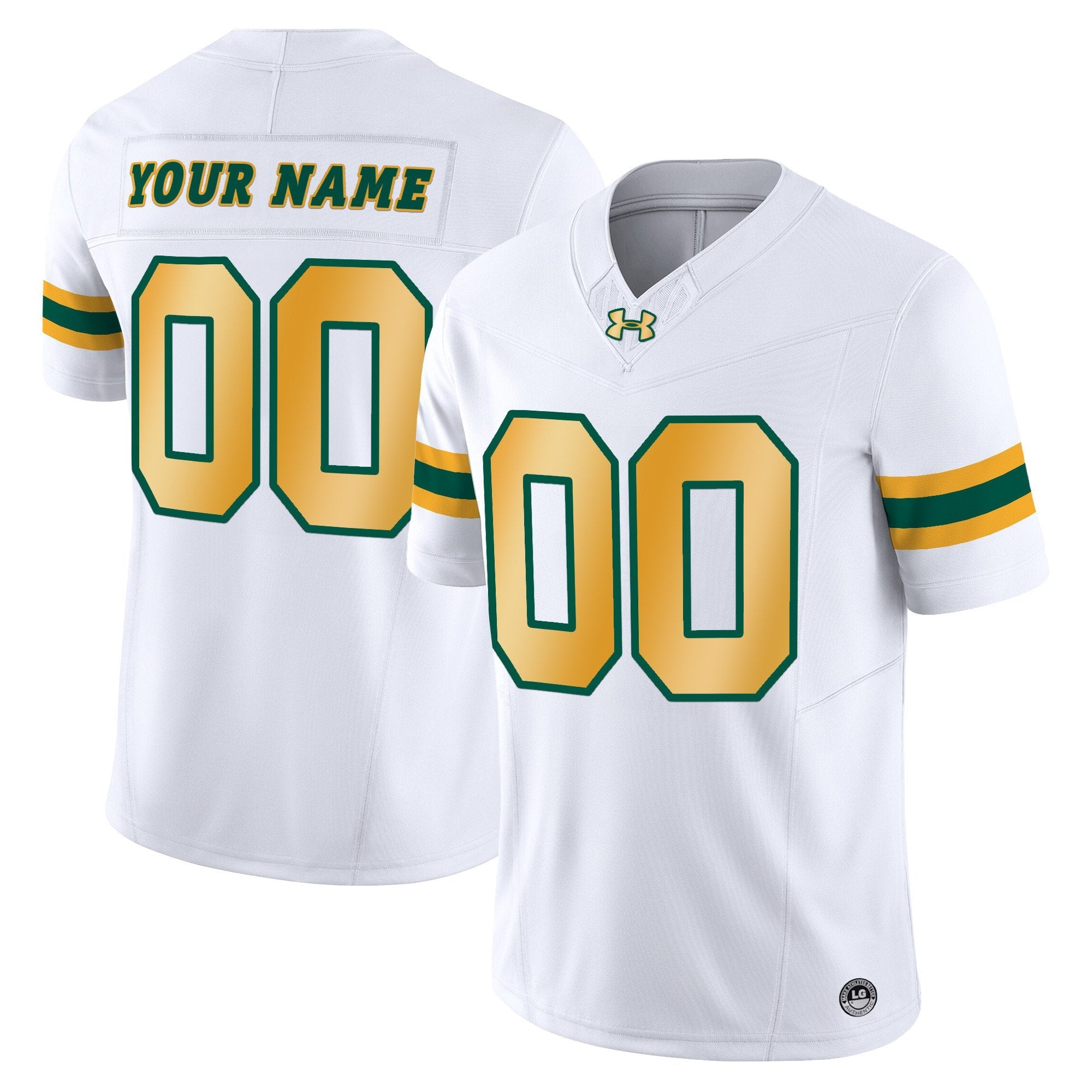 Custom North Dakota State Bison Jersey Name, Number Limited Stitched