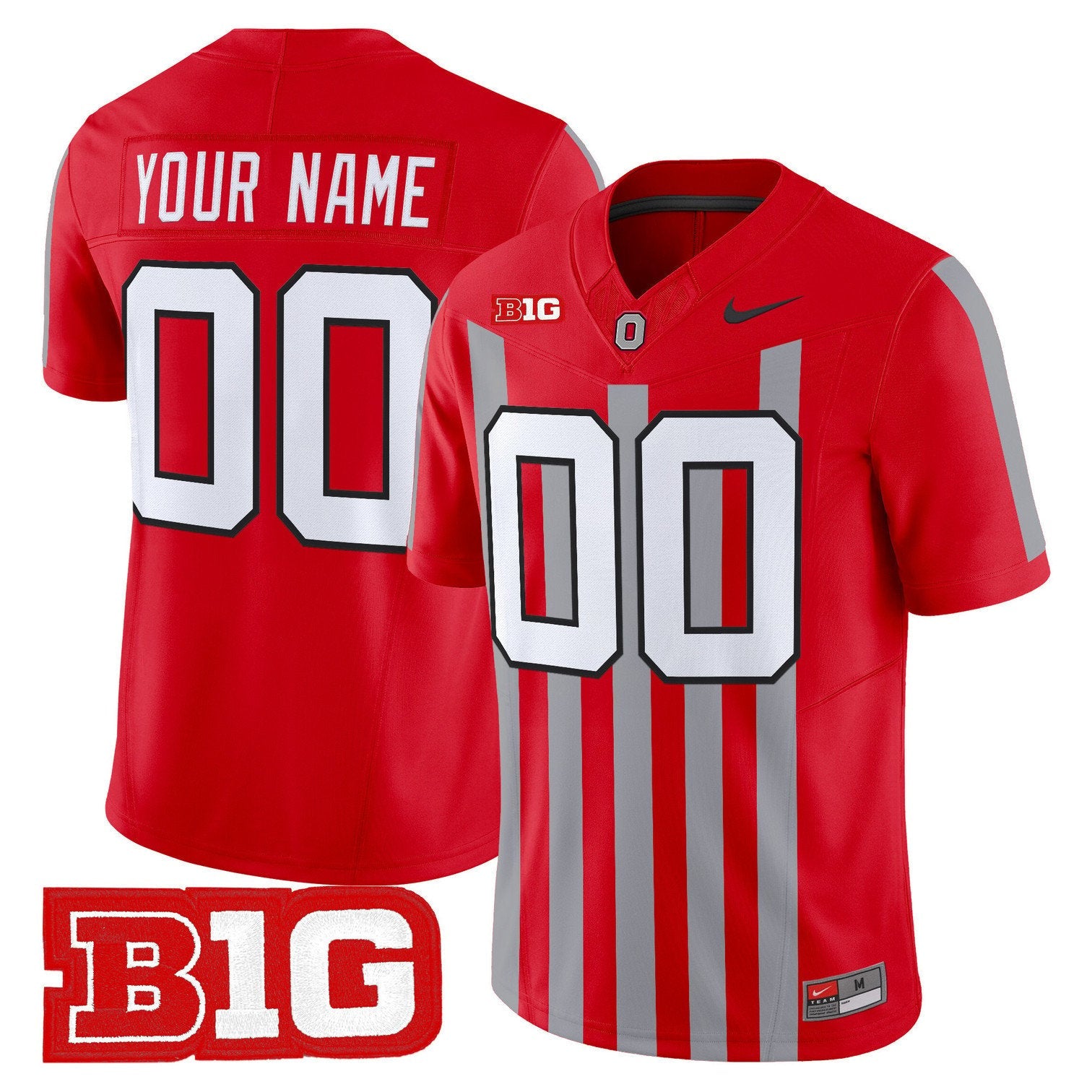 Custom Ohio State Buckeyes Jersey Throwback Vapor Limited Stitched