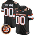 Custom Oklahoma State Cowboys Jersey 2025 Leslie O'neal Patch