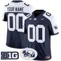 Custom Penn State Jersey Name, Number 2025 Throwback Vapor Limited Stitched