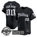 Custom Philadelphia Phillies Jersey Gothic Liberty Edition Stitched